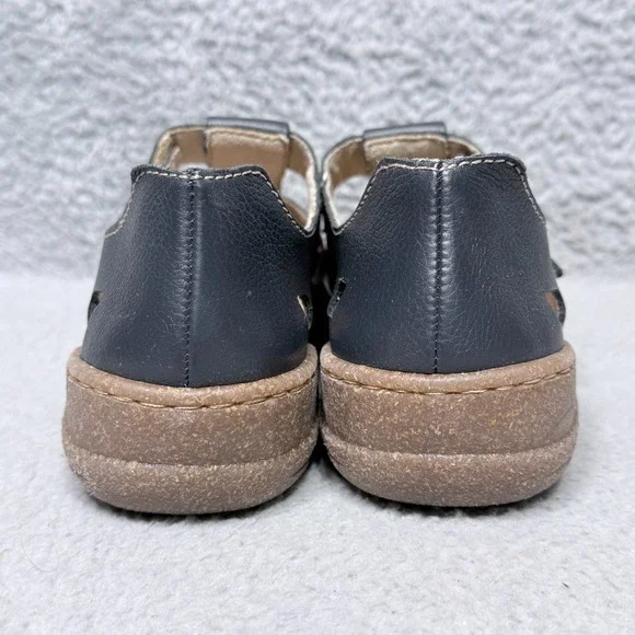 Rieker Antistress Womens Size 9.5 Close Toe Comfort Sandals Shoes Blue Leather - Picture 4 of 10